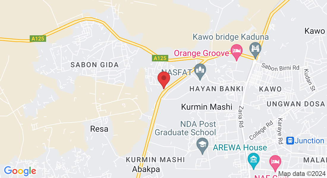 Express Bye Pass, 1A Nnamdi Azikiwe Rd, Sabon Gida, Kaduna 800283, Kaduna, Nigeria