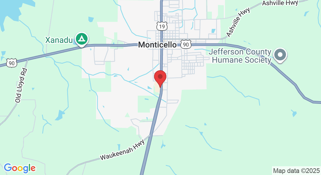 1301 S Jefferson St, Monticello, FL 32344, USA