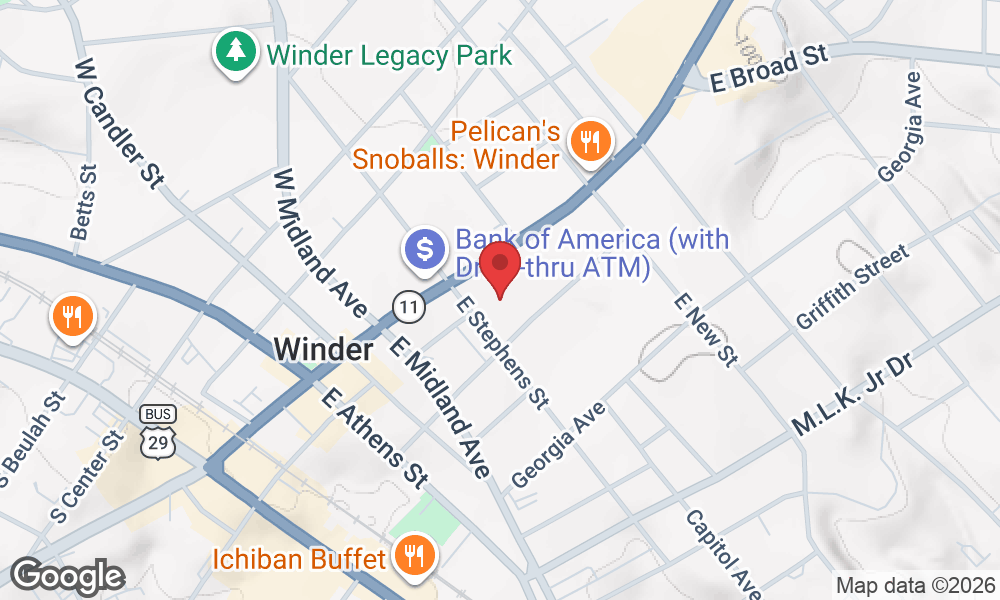 138 Park Avenue suite 305 b, Winder, GA 30680, USA