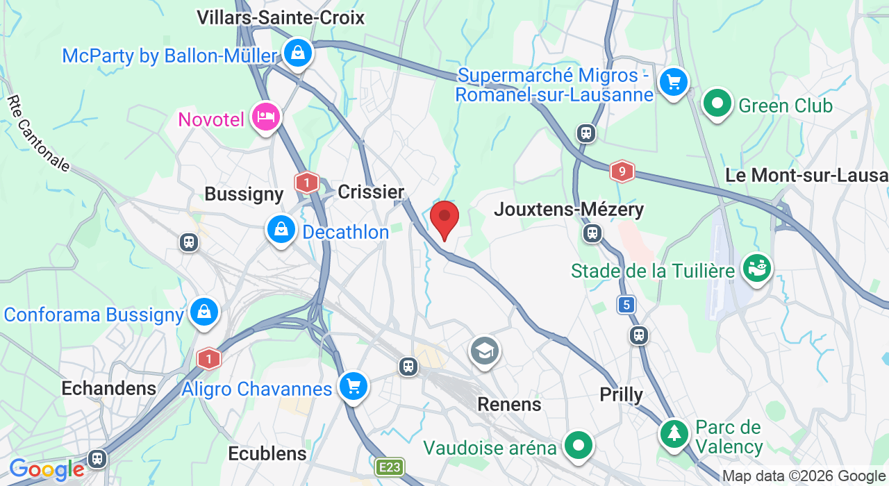 Place de la Clairière 2, 1023 Crissier, Suisse