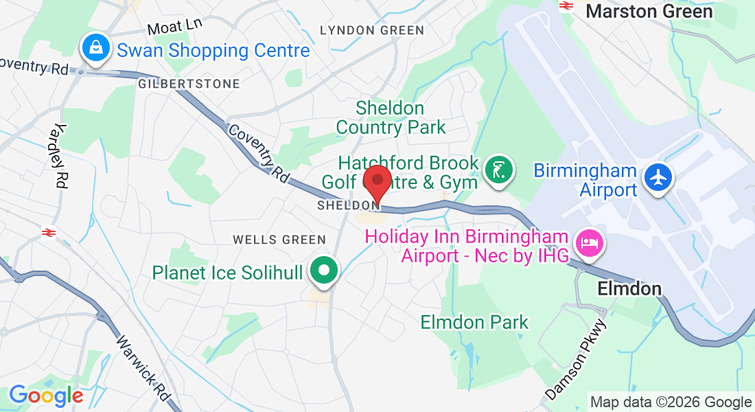 2260 Coventry Rd, Sheldon, Birmingham B26 3JR, Regno Unito