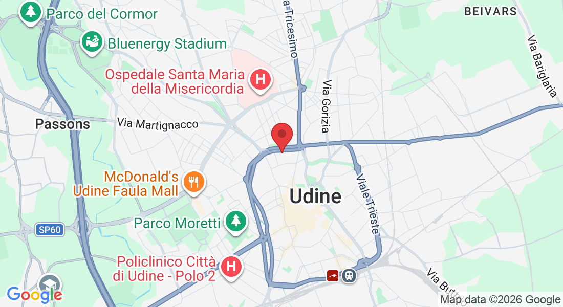 Via Divisione Julia, 44, 33100 Udine UD, Italia