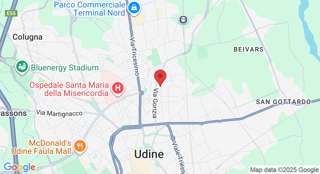 Via Antonio Canova, 19, 33100 Udine UD, Italia