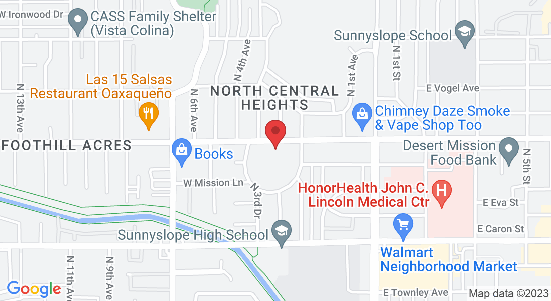 321 W Hatcher Rd suite 104, Phoenix, AZ 85021, USA