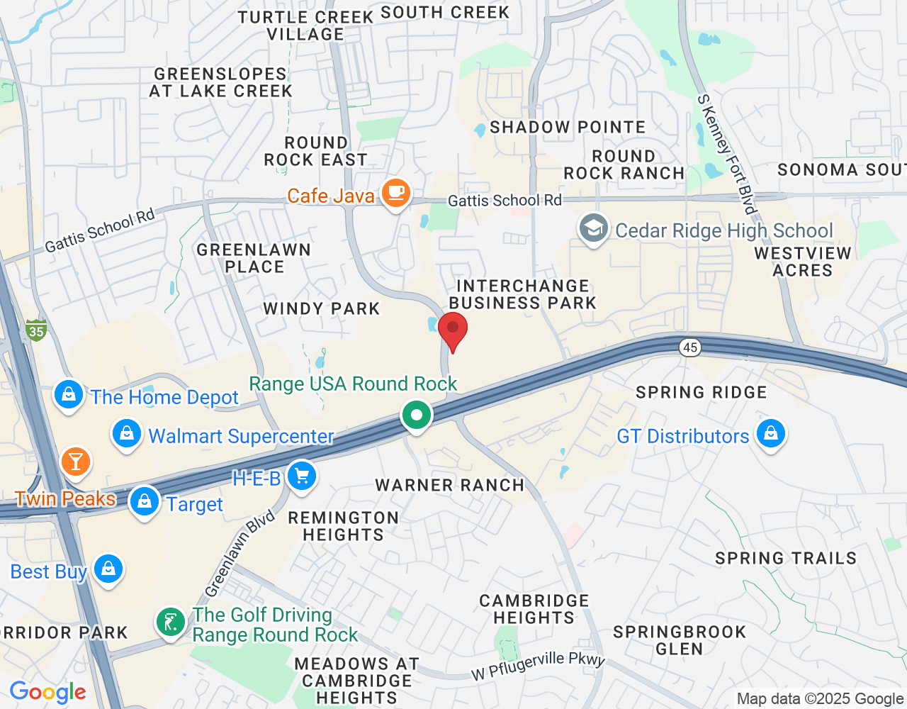2401 S A.W. Grimes Blvd, Round Rock, TX 78664, USA