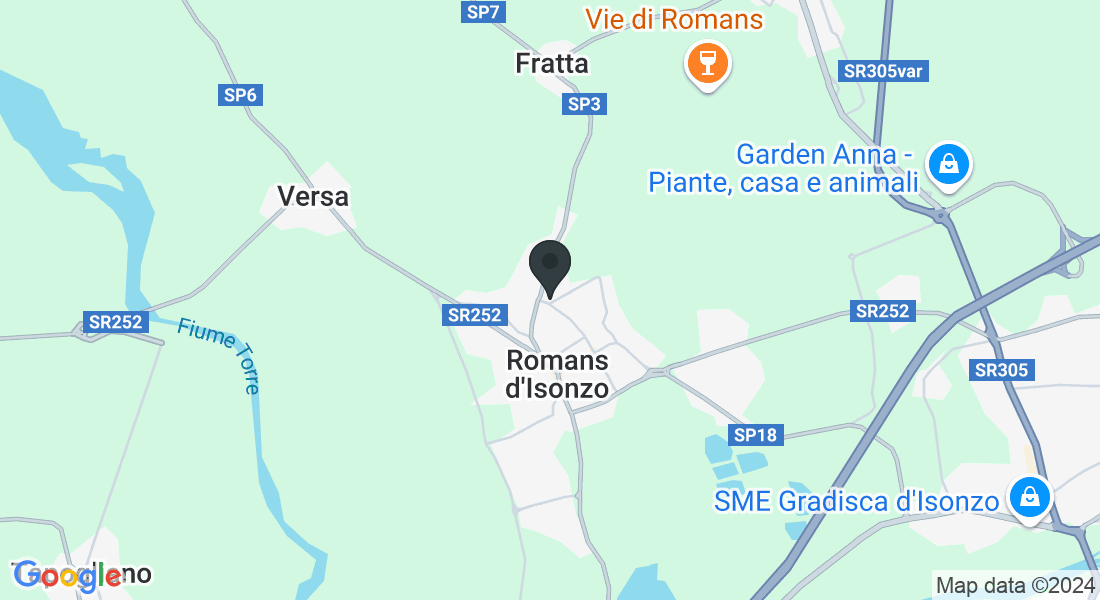 Via Maria Molinari Pietra, 1, 34076 Romans d'Isonzo GO, Italia