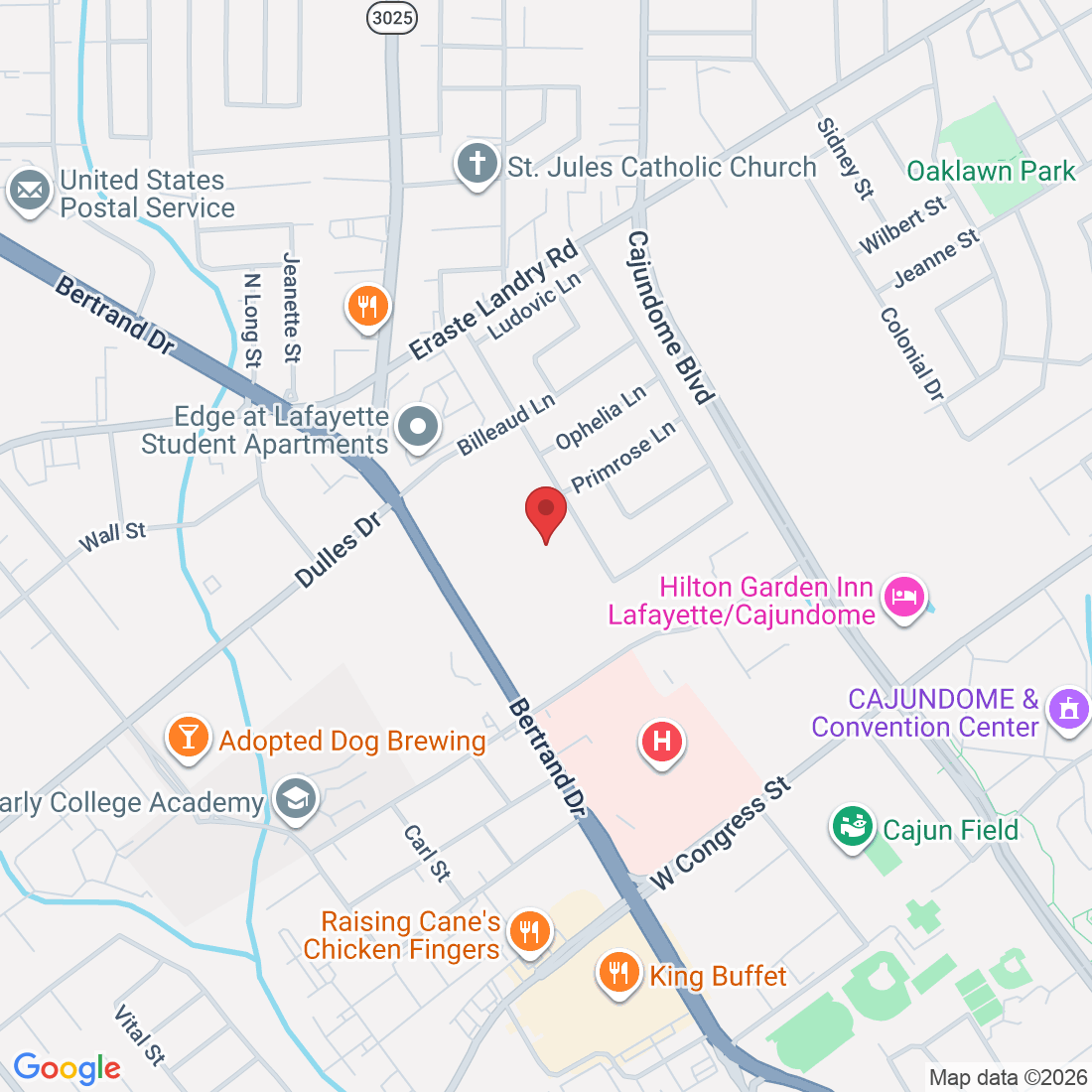 1304 Bertrand Dr b, Lafayette, LA 70506, USA