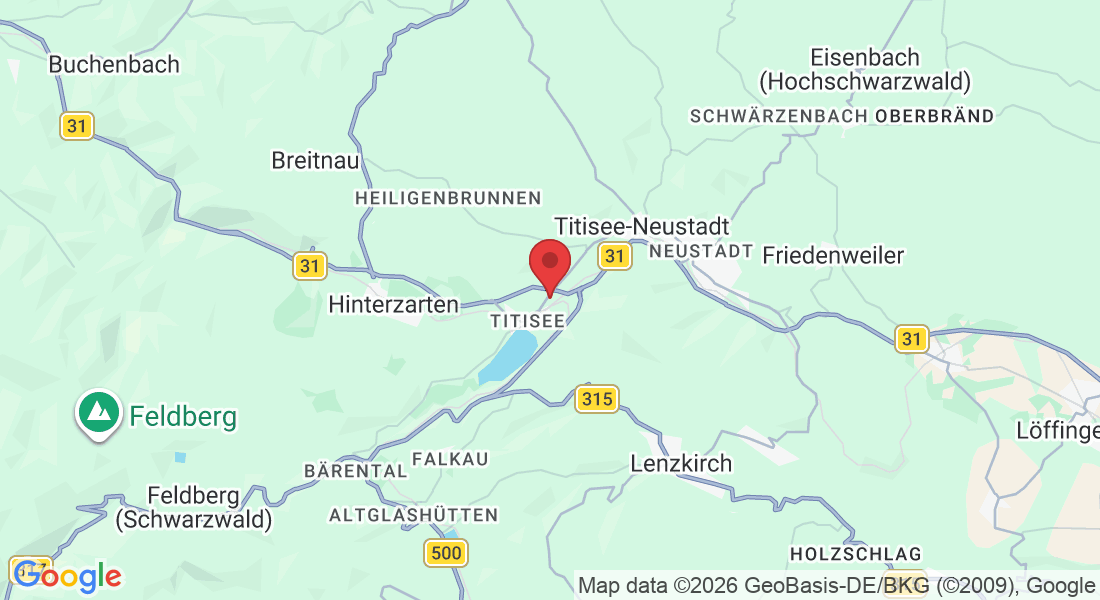 Am Badeparadies 1, 79822 Titisee-Neustadt, Deutschland