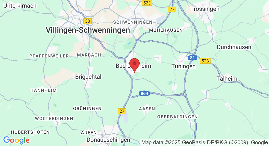 Huberstraße 8, 78073 Bad Dürrheim, Deutschland