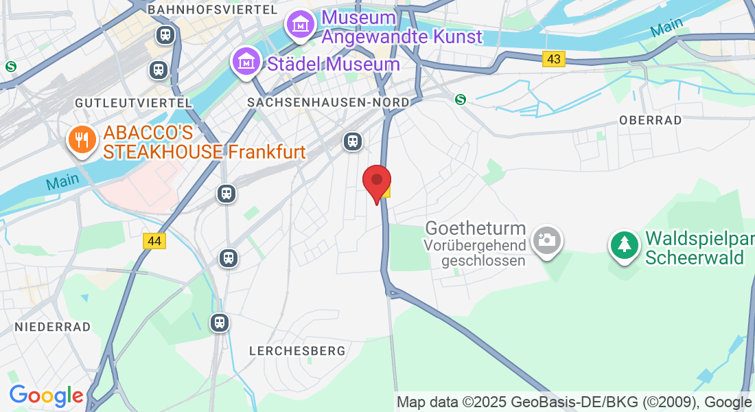 Darmstädter Landstraße 184, 60598 Frankfurt am Main, Deutschland