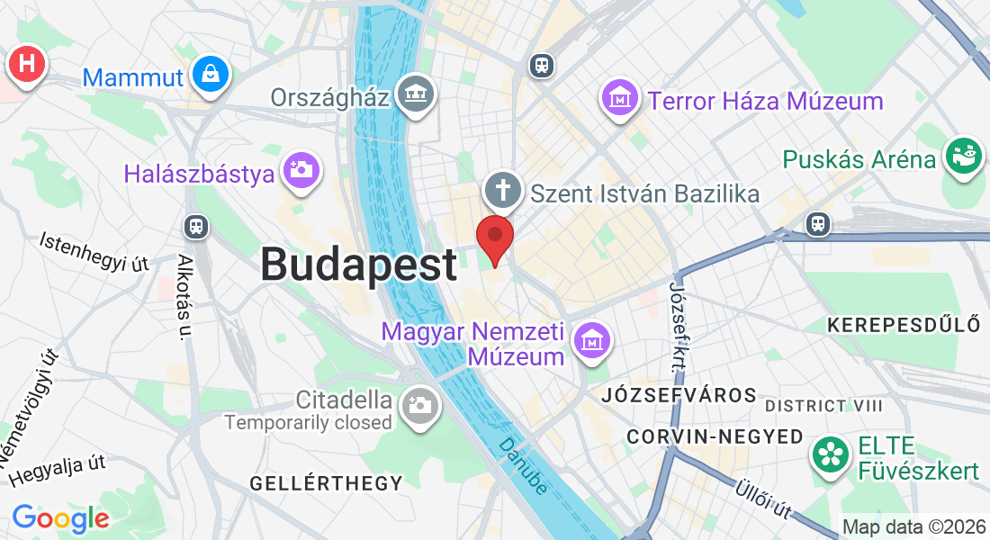Budapest, Erzsébet tér 9-10, 1051 Hungary