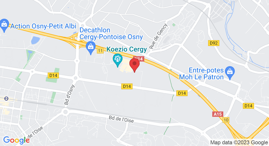 23 Av. de la Plaine des Sports, 95800 Cergy, France