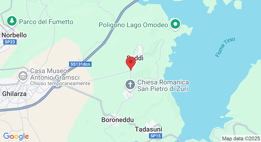 Stp 27 bivio per Zuri, 09080 Soddì OR, Italia