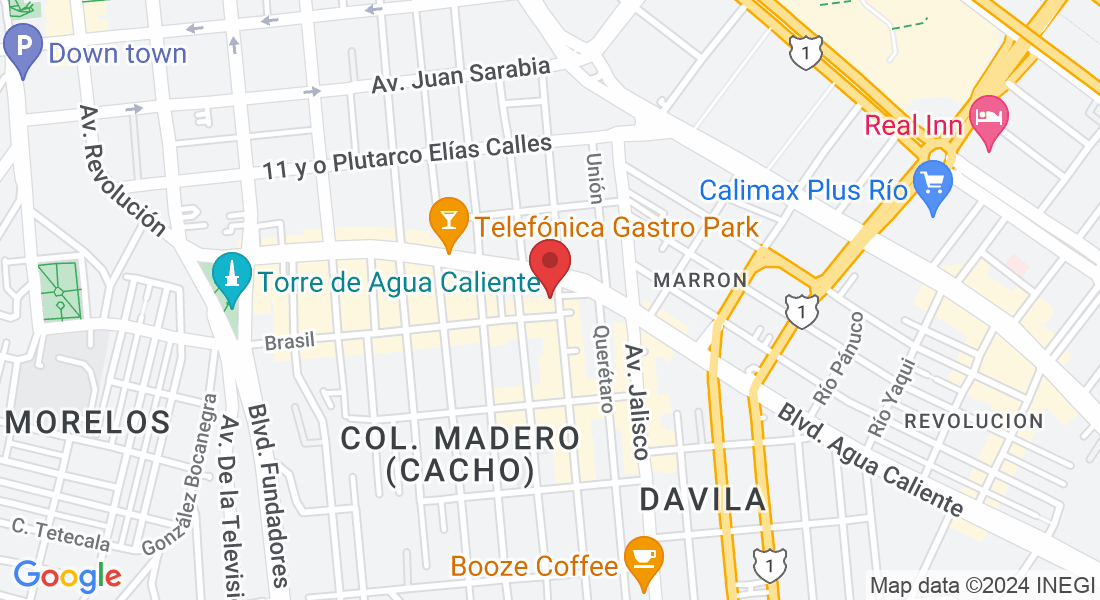 Av Guanajuato 2251, Col. Madero (Cacho), 22040 Tijuana, B.C., Mexico