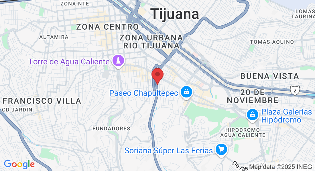 Gobernador Ibarra 9721, America, 22044 Tijuana, B.C., México