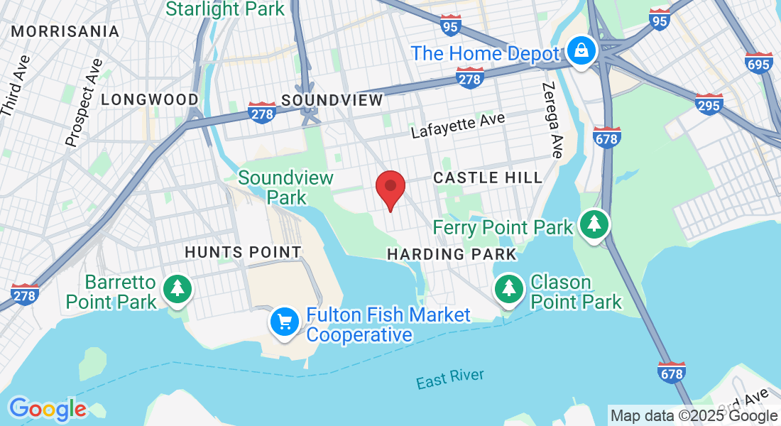 Clason Point, Bronx, NY 10473, USA