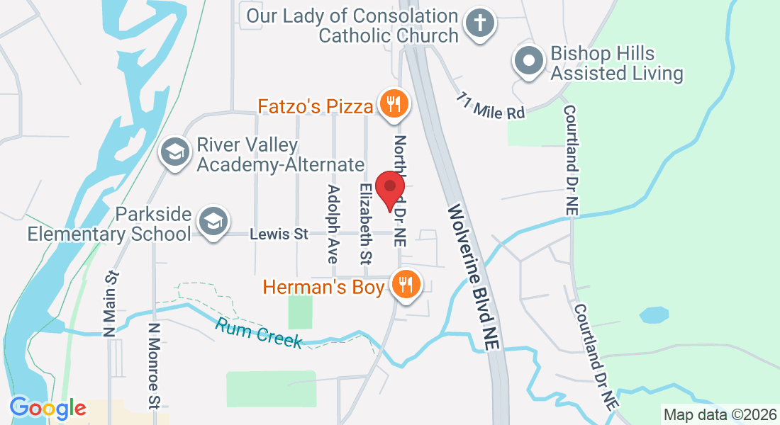 317 Northland Dr NE, Rockford, MI 49341, USA