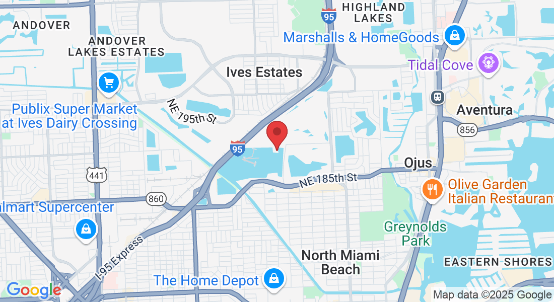 1302 NE 191st St, North Miami Beach, FL 33179, USA
