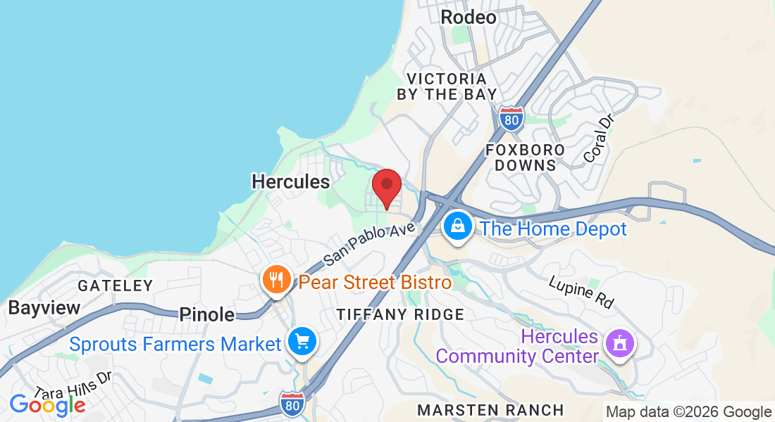 1375 Sycamore Ave, Hercules, CA 94547, USA