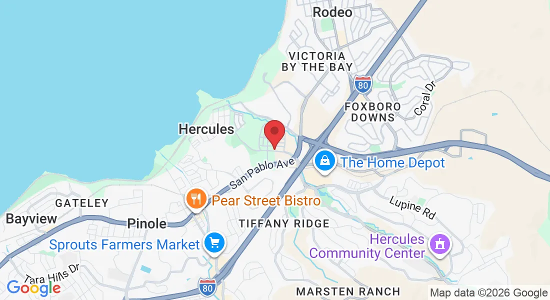 1375 Sycamore Ave, Hercules, CA 94547, USA