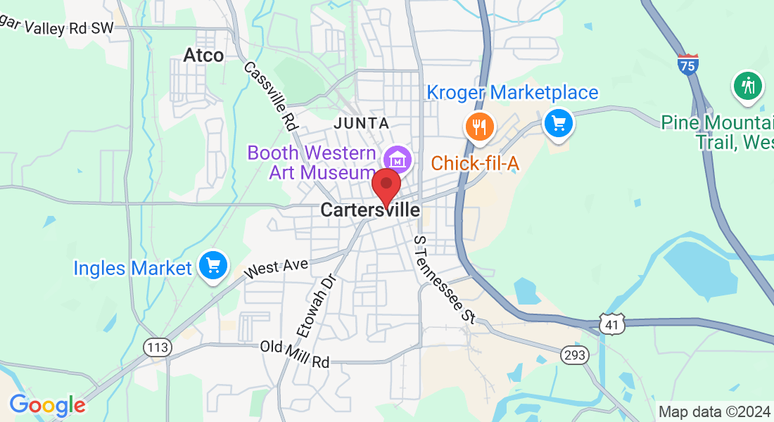 123 W Main St, Cartersville, GA 30120, USA