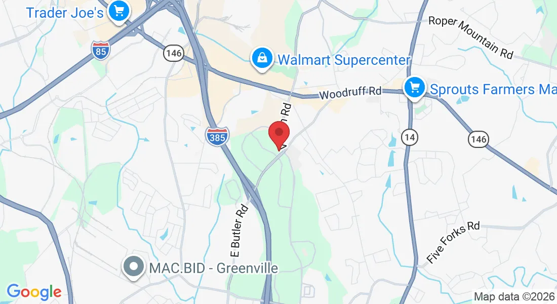 1099 E Butler Rd, Greenville, SC 29607, USA
