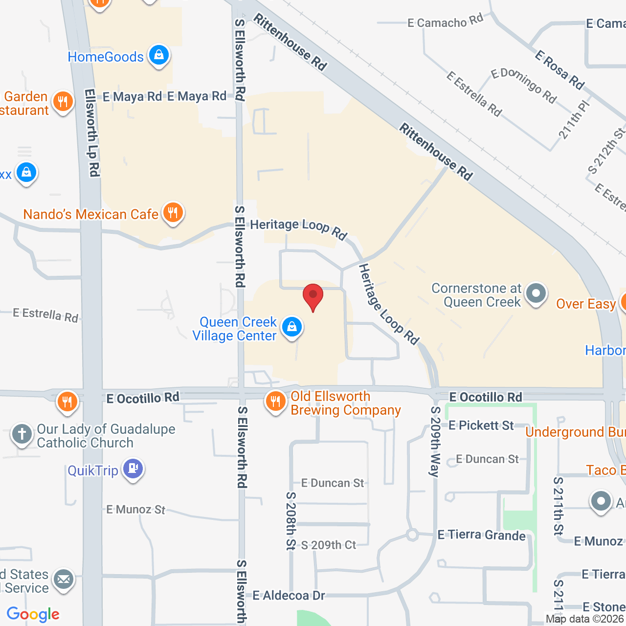 21805 S Ellsworth Rd, Queen Creek, AZ 85142, USA
