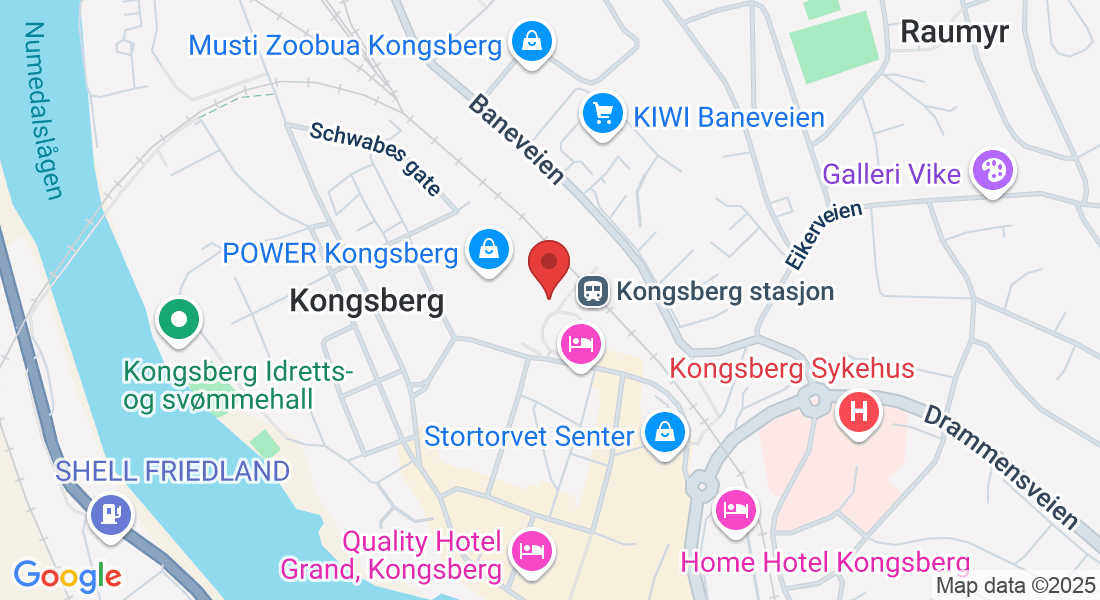 Herman Foss gate 4, 3611 Kongsberg, Norge