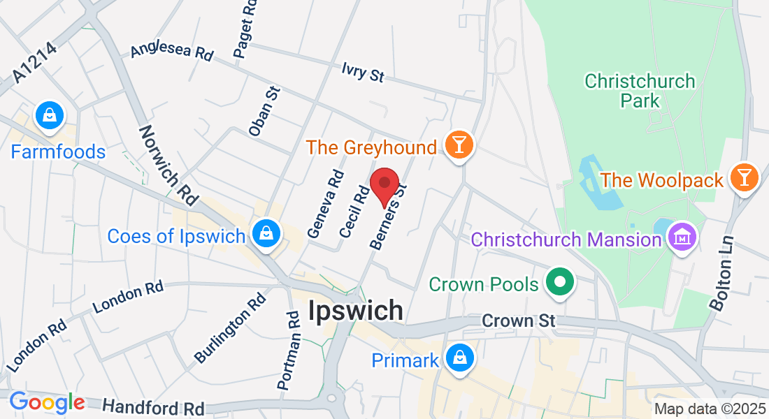 51 Berners St, Ipswich IP1 3LN, UK