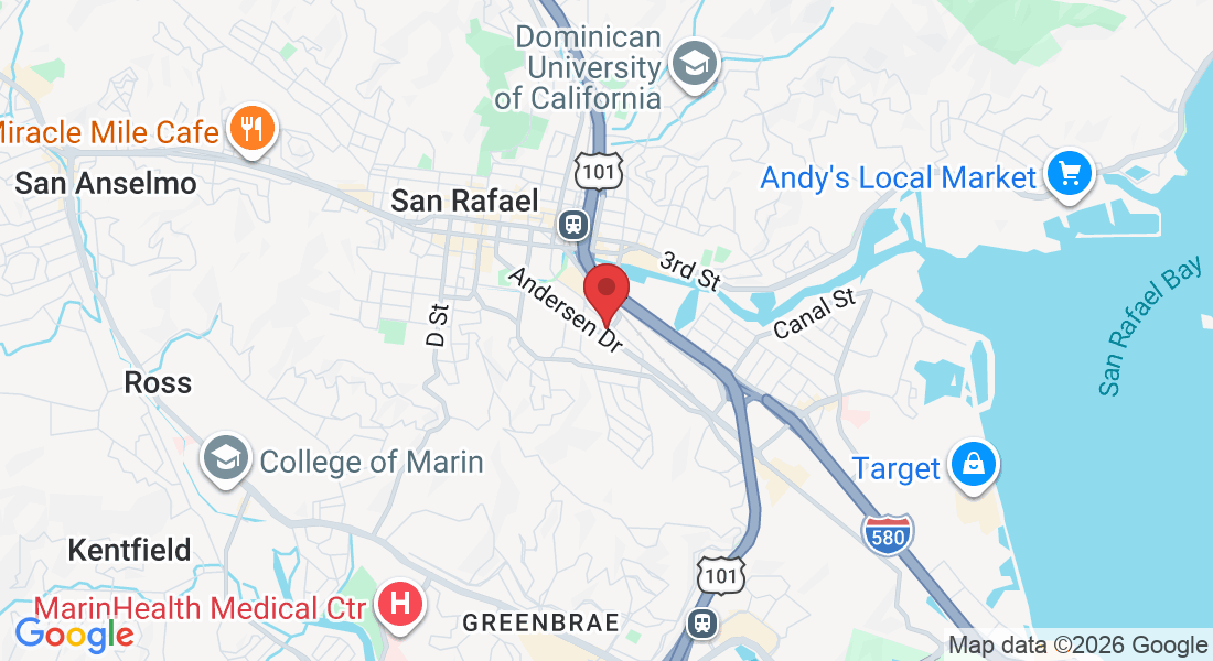 625 Du Bois St, San Rafael, CA 94901, USA