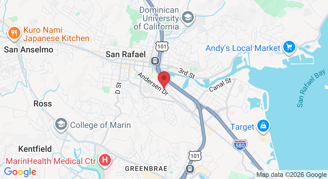 625 Du Bois St, San Rafael, CA 94901, USA