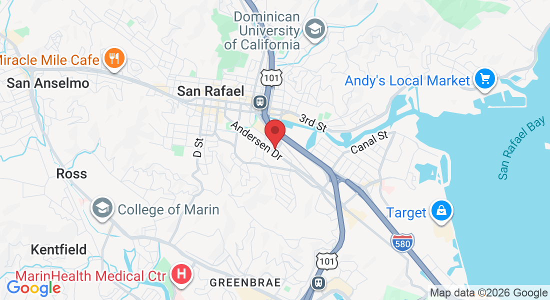 625 Du Bois St, San Rafael, CA 94901, USA