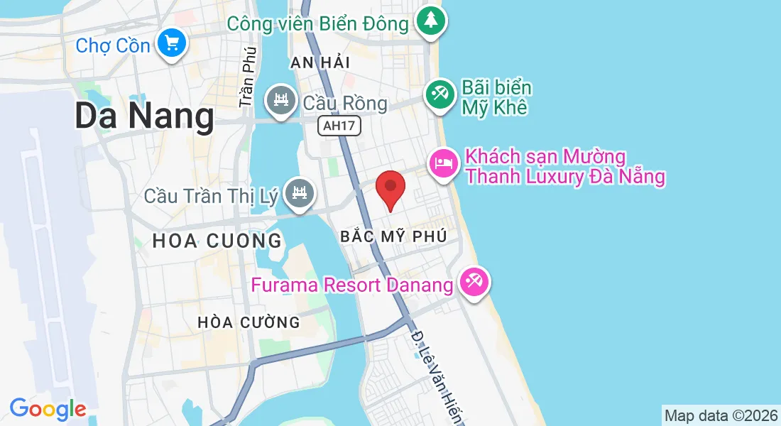 362R+49M, 170 Đỗ Bá, Ngũ Hành Sơn, Đà Nẵng 550000, Vietnam