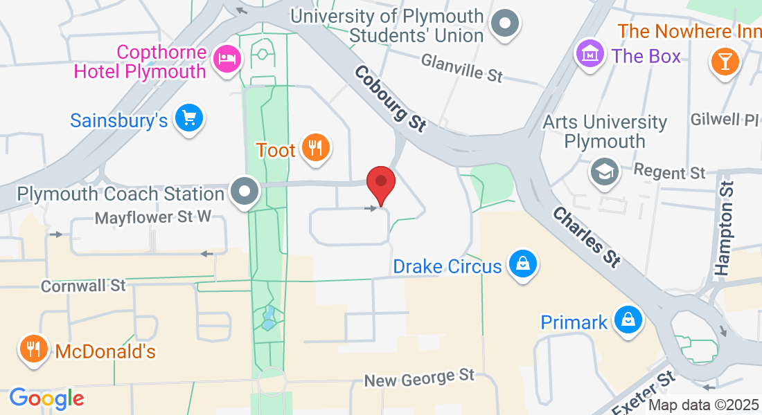 Mayflower St E, Mayflower St, Plymouth PL1 1QJ, UK