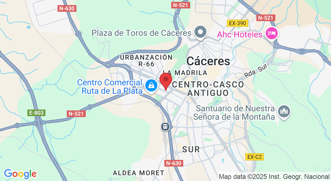 C. Roma, 1A, Oeste, 10005 Cáceres, España