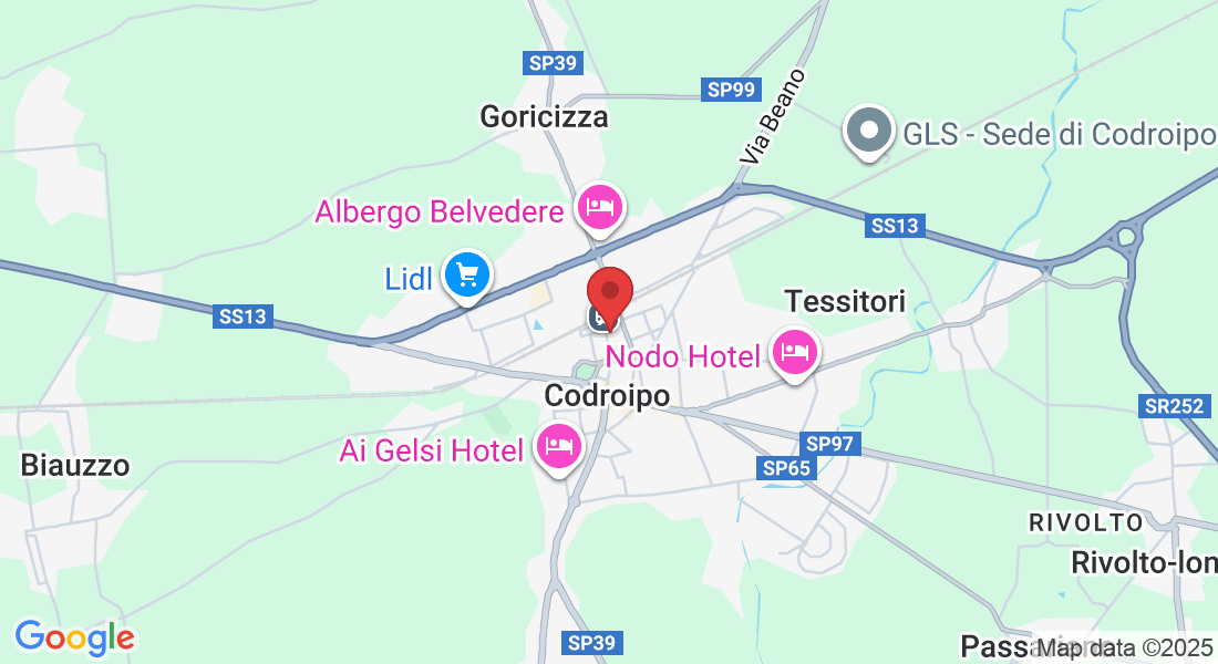 Via Cesare Battisti, 40, 33033 Codroipo UD, Italia