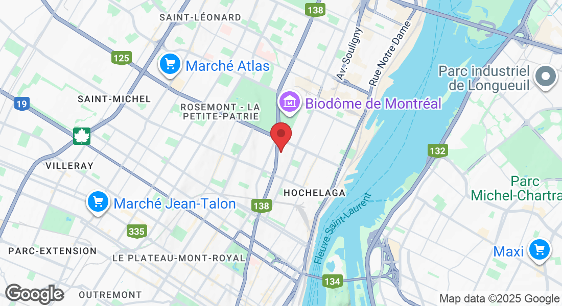 3800 R. Sherbrooke E, Montréal, QC H1X 2A2, Canada