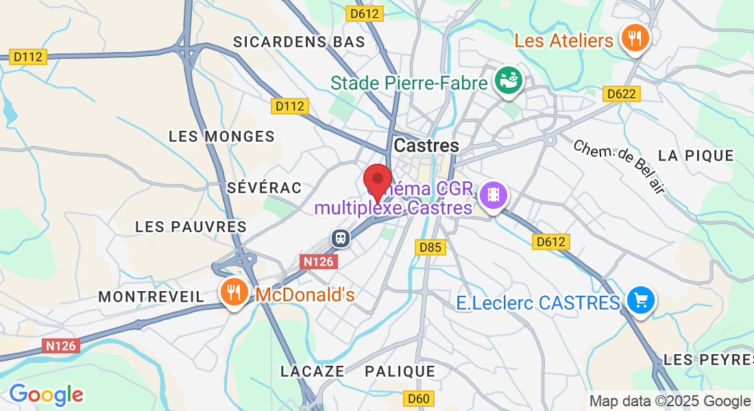 46 Rue du Commandant Prat, 81100 Castres, France