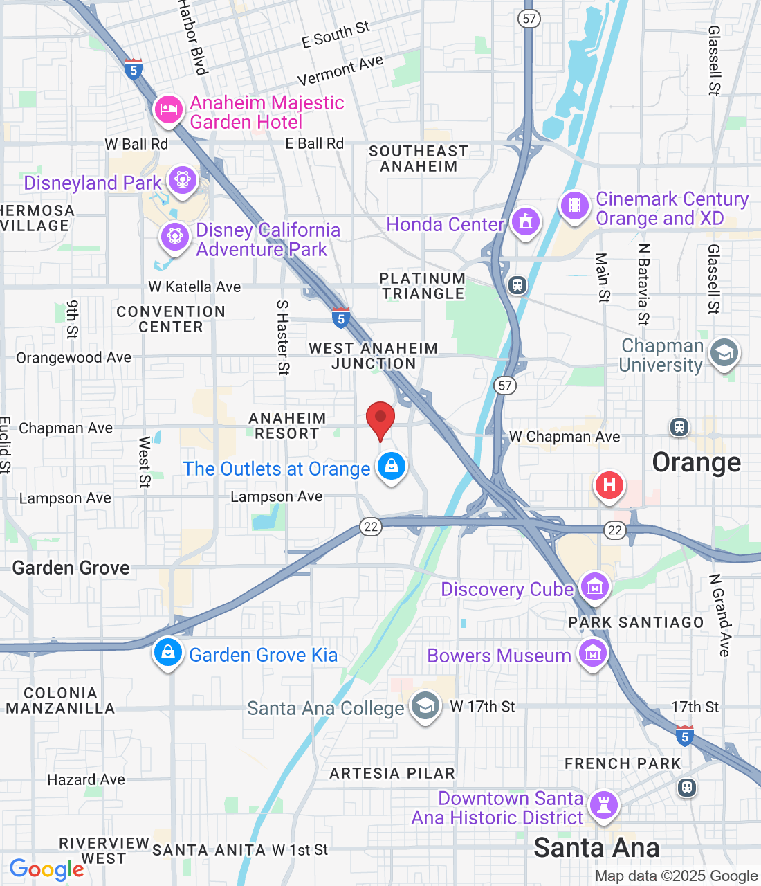 333 City Blvd W #2050, Orange, CA 92868, USA
