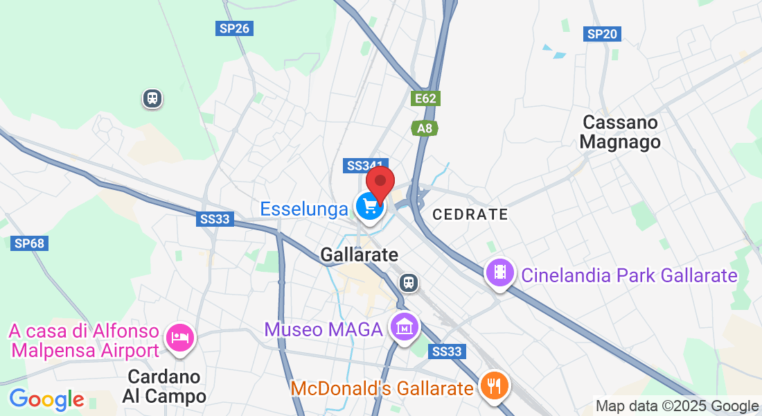 Via L. Riva, 8, 21013 Gallarate VA, Italia