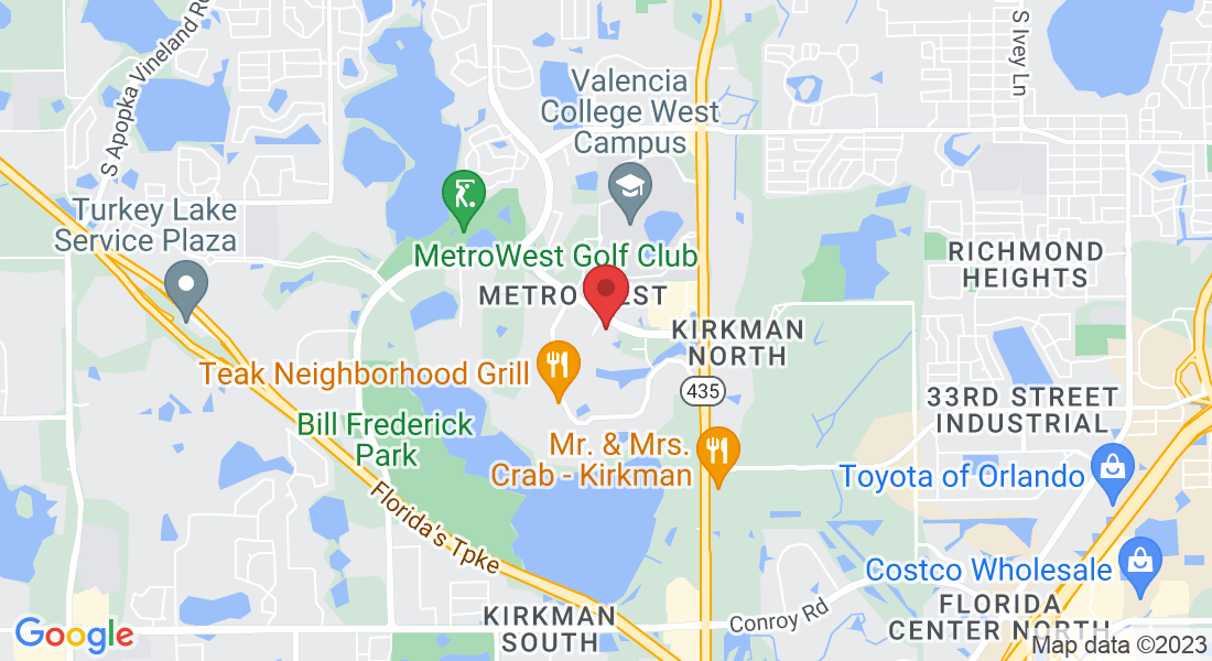 6200 Metrowest Blvd ste 204, Orlando, FL 32835, USA