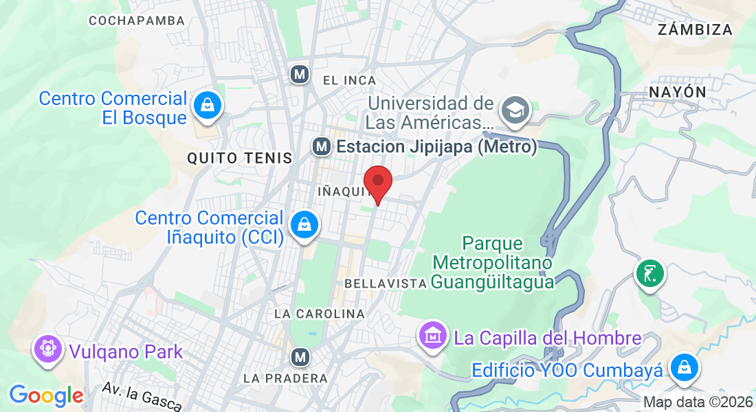 Av. 6 de Diciembre y Hugo Moncayo &, 170135 Quito, Ecuador