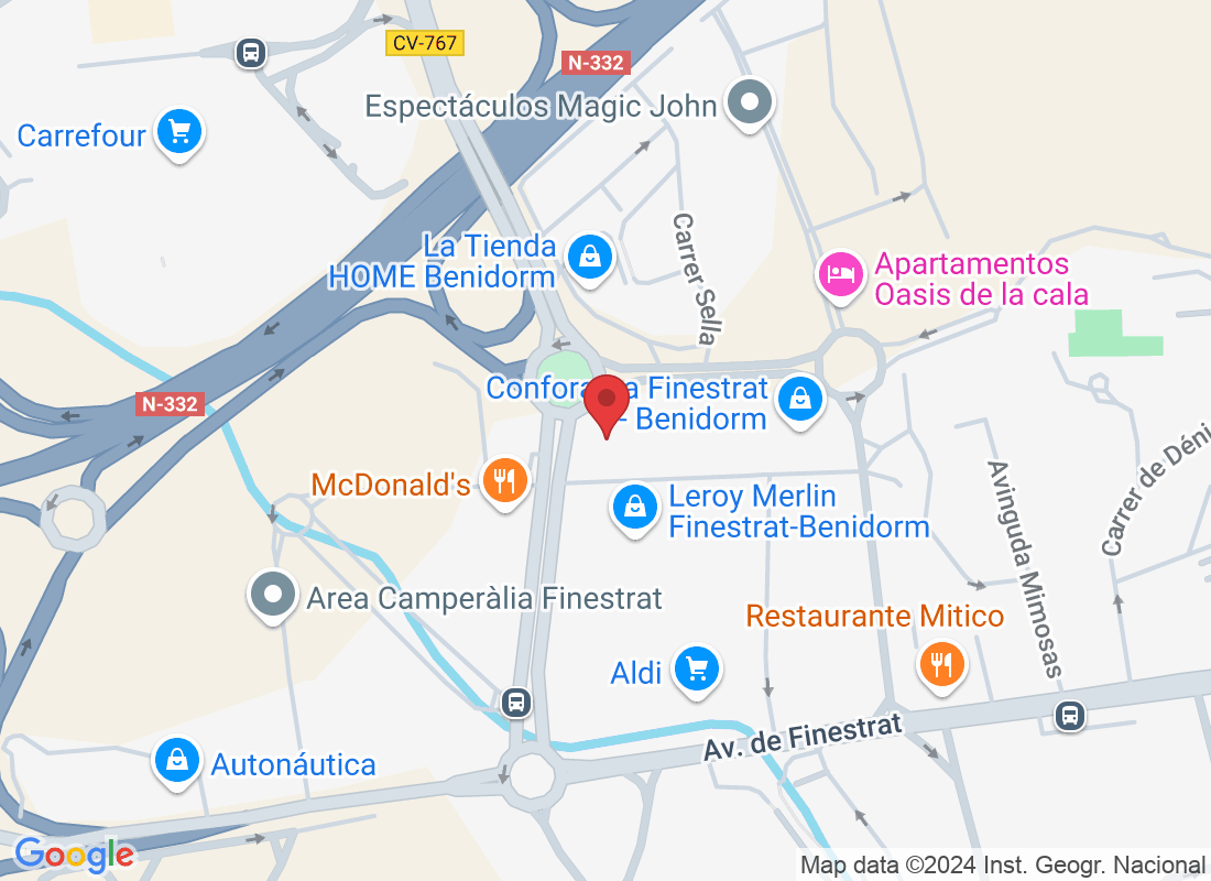 C/ Rei Jaume I, 1, 03509 Finestrat, Alicante, Spain