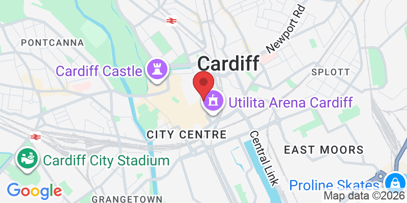 54 Charles St, Cardiff CF10 2GF, UK