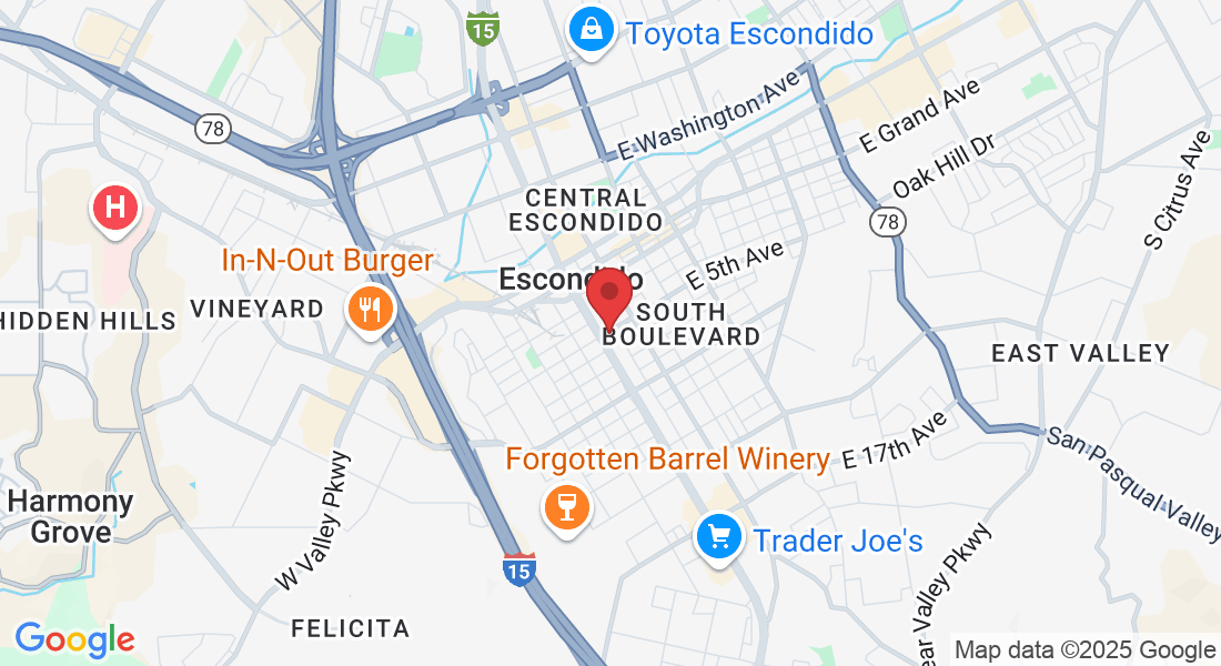 425 W 5th Ave, Escondido, CA 92025, USA