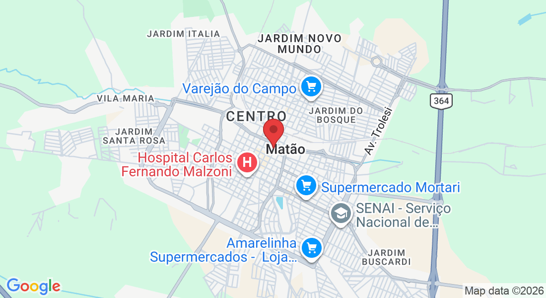 Av. 28 de Agosto, 1063 - Centro, Matão - SP, 15990-180, Brasil
