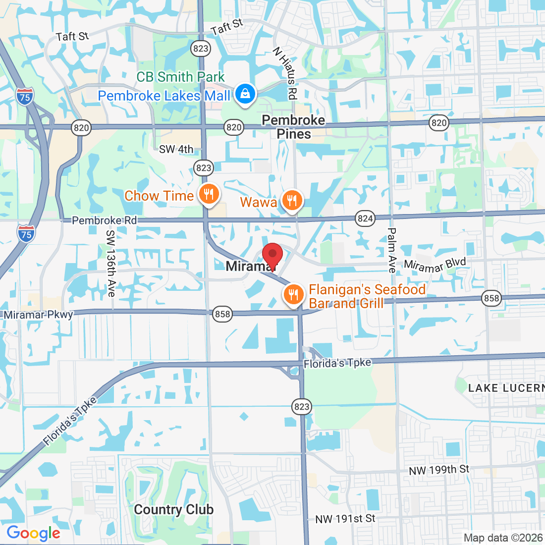 11647 Red Rd Second Floor, Miramar, FL 33025, USA