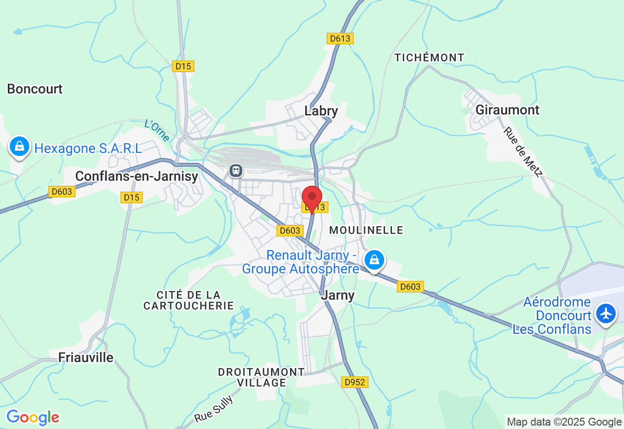 57 Av. Lafayette, 54800 Jarny, France