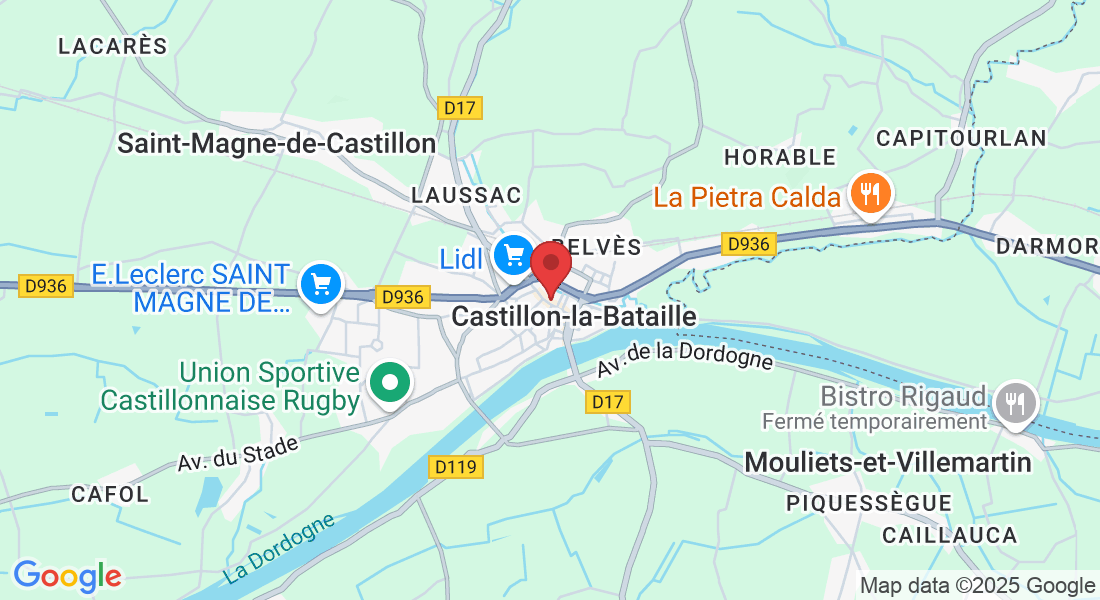 50 Rue Victor Hugo, 33350 Castillon-la-Bataille, France