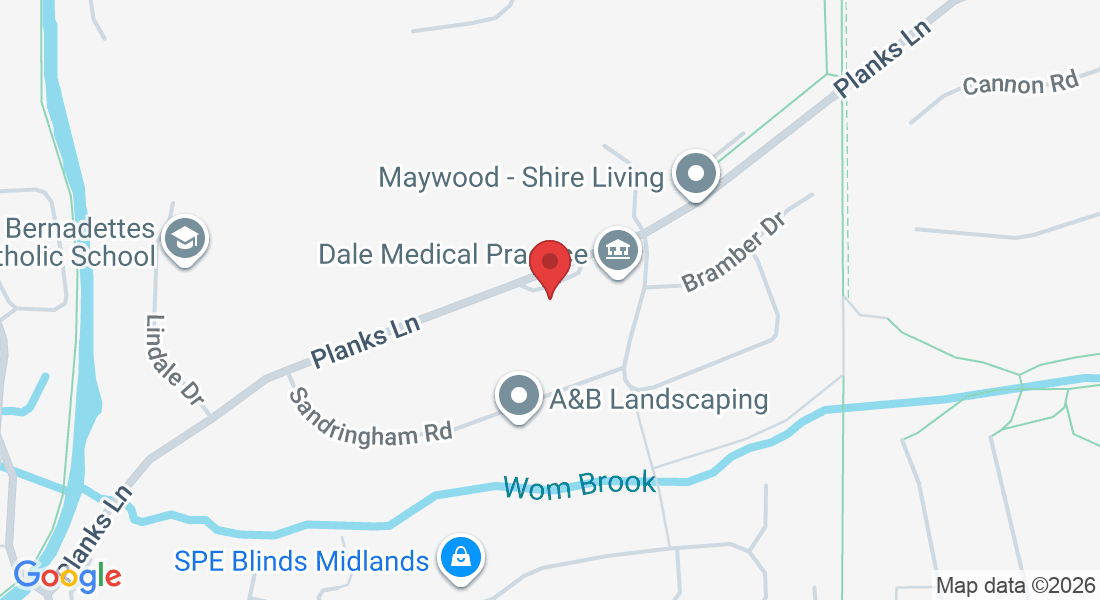 51 Planks Ln, Wombourne, Wolverhampton WV5 8DX, UK